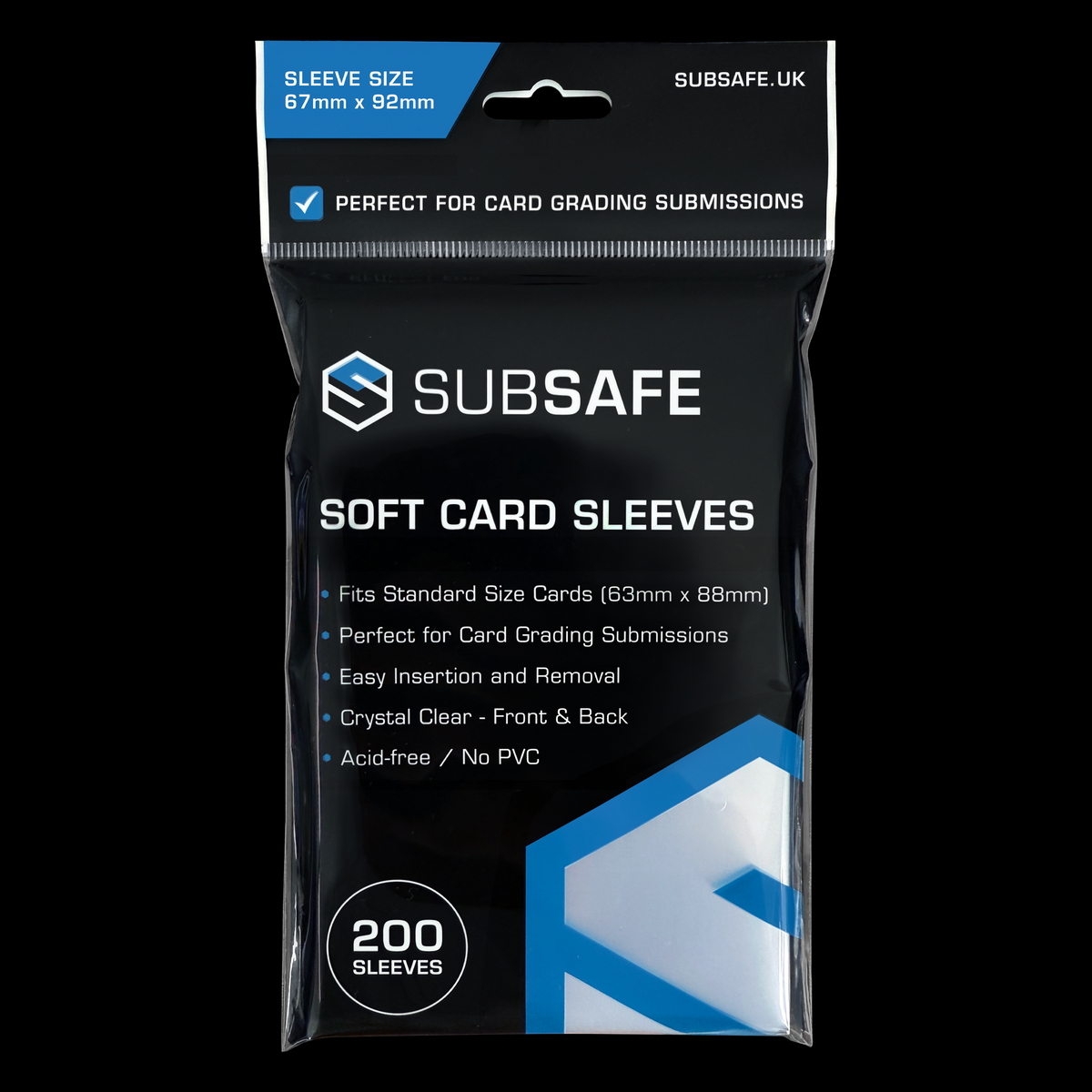 d&d card sleeves Soft Card Sleeves (200 pack) – SubSafeUK